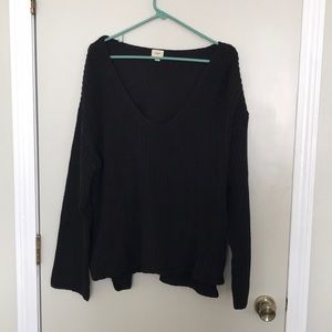 Knit Sweater-Brand O&O, Size Large, Black